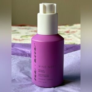 🌞🍷🌝 SUN + MOON WINE NOT?  RESTORATIVE  NIGHT CREAM 🌝🍷🌞 NWT 🌞🍷🌝
